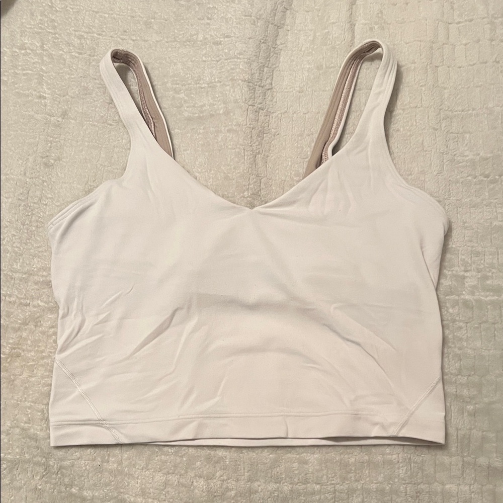 lululemon align tank in white 🤍🤍